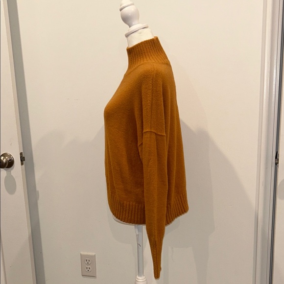 Free People Women's Vancouver Turtleneck Pumpkin Pie Sweater, Size Small - Picture 6 of 10